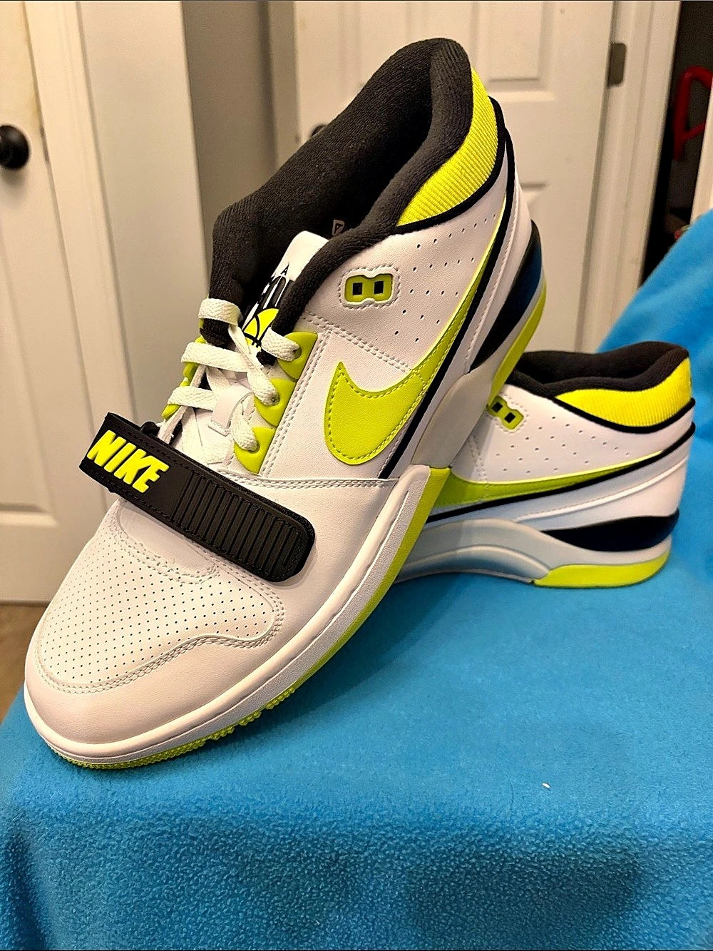 Nike Billie Eilish Air Alpha Force 88 SP Men's White & Yellow US 13 Brand New